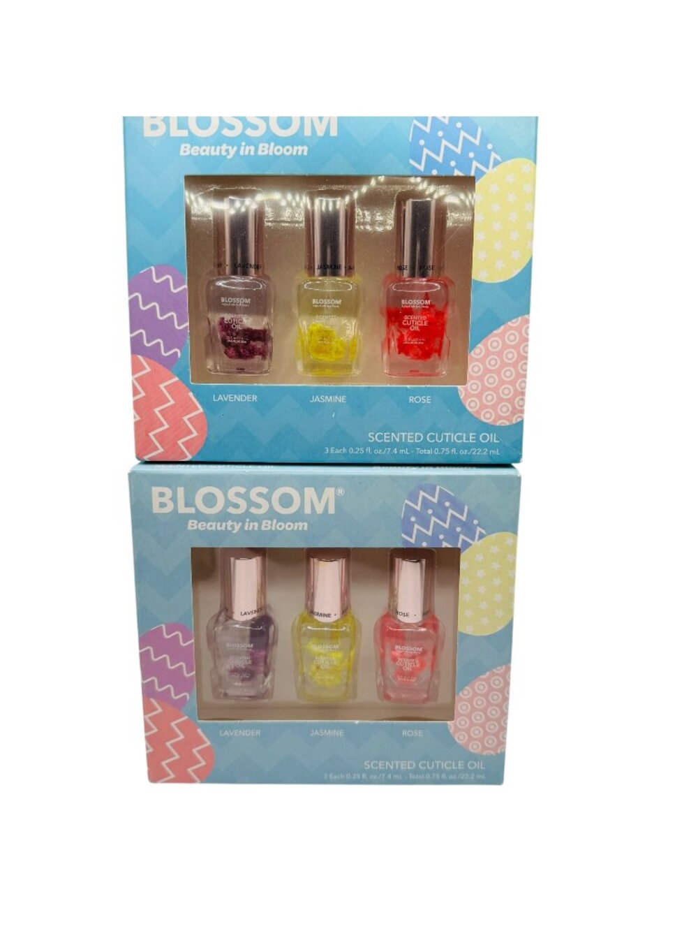 2 packs of Scented Cuticle Oil 3-Pack Lavender Jasmine Rose Essential Oils